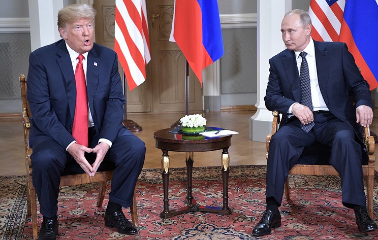 Встреча Путина и Трампа в Хельсинки. Онлайн