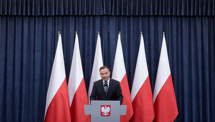 Президент Польши указал на опасность «Северного потока — 2» для Украины и Словакии