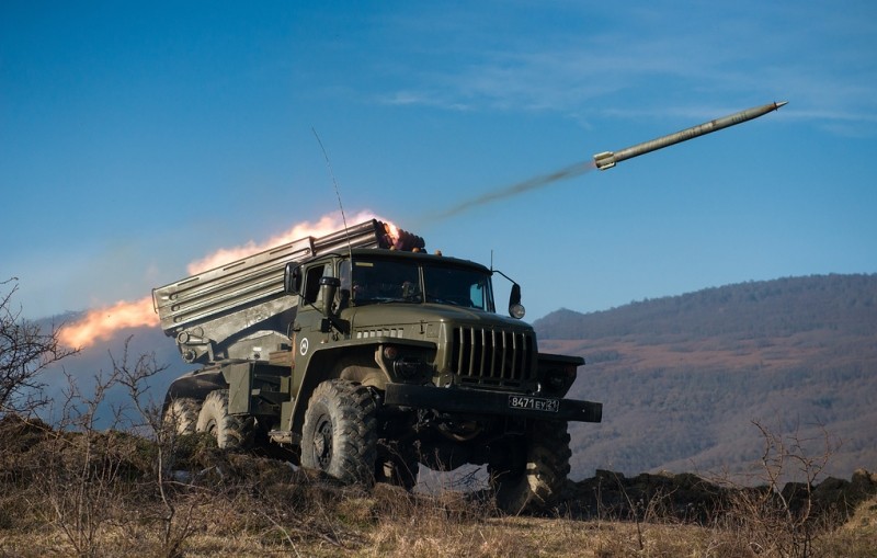 В Дагестане на учениях применили тактику огневого вала из 150 артиллерийских систем