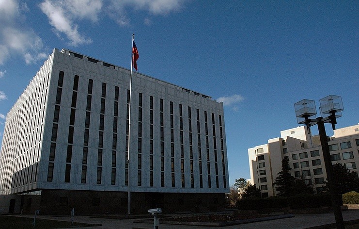 Посольство РФ в США выразило сожаление из-за "мегафонной дипломатии" Госдепа