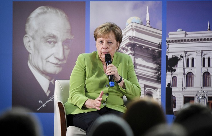 Меркель: Германия не может отказываться от сотрудничества с РФ в вопросах снабжения газом