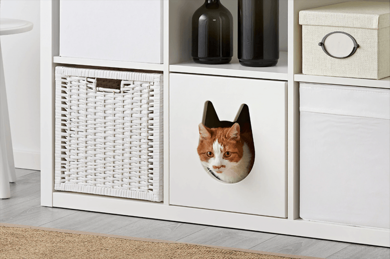 Кошачий хюгге: домик для котов IKEA