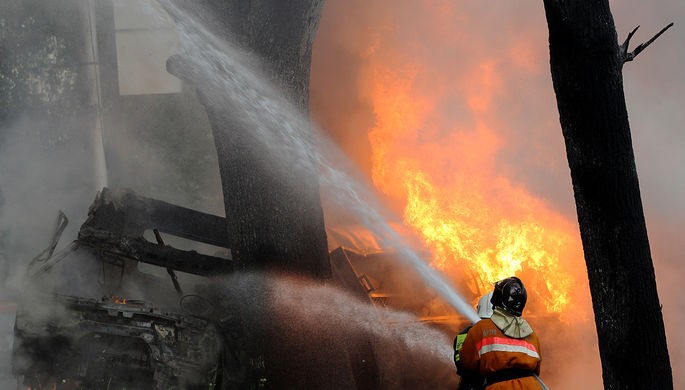 В Якутске ликвидировали пожар в жилом доме