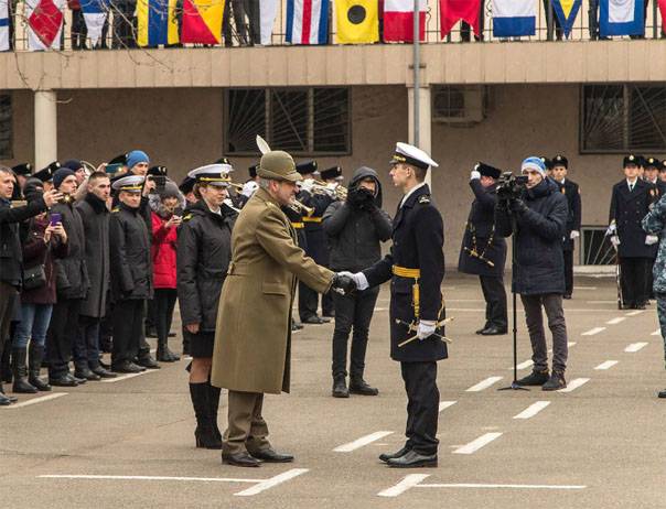 СМИ Украины: В Одесской академии ВМСУ прошёл "последний выпуск верных"