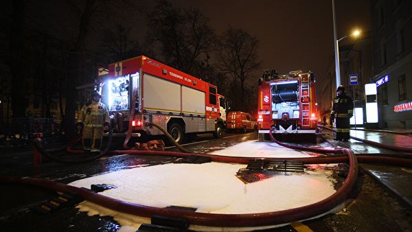 Пожар в дореволюционном доме в центре Москвы унес жизни семи человек