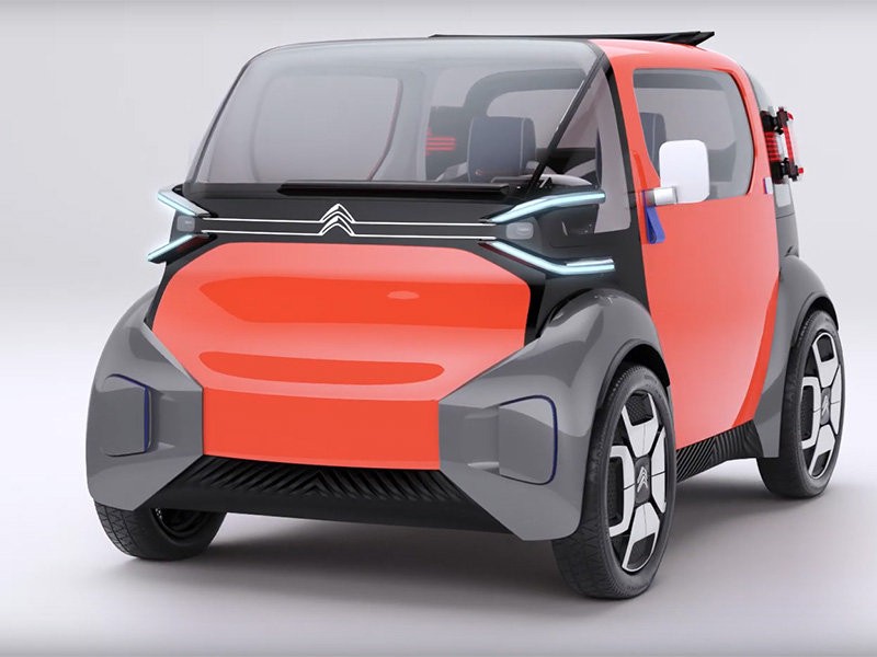  Citroen представила сверхкомпактный городской электромобиль, который можно водить без прав (ВИДЕО)