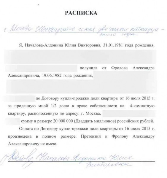 Адвокаты хоккеиста Фролова раскрыли детали суда с Юлией Началовой