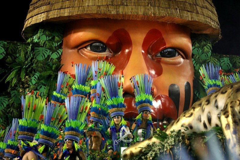Фотофакт. Как прошел карнавал в Рио-де-Жанейро