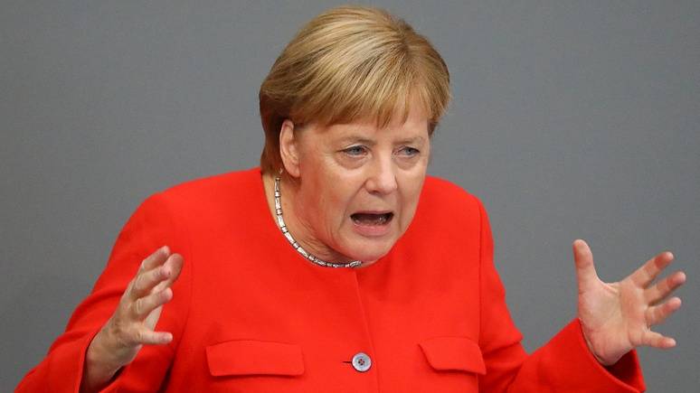 Меркель не хочет, чтобы немецкие моряки плакали, стоя на коленях