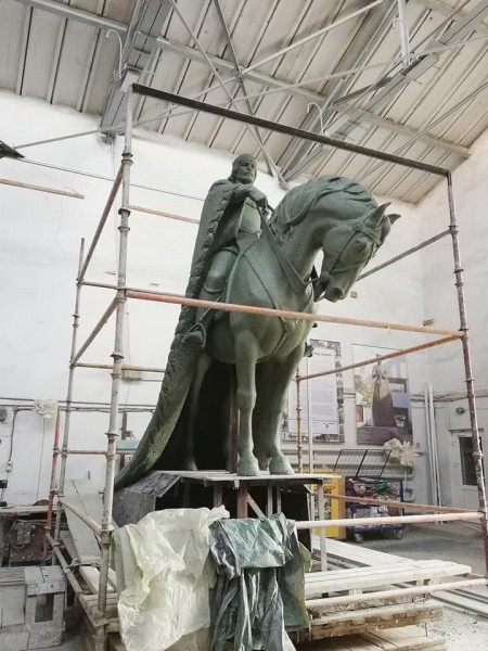 Модель памятника Гедимину в Лиде утвердили и скоро отольют в бронзе. Смотрите, каким он будет