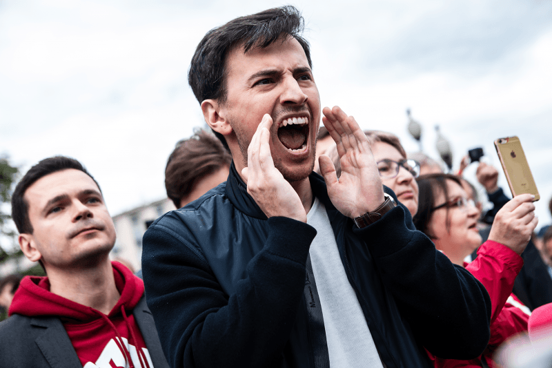 «Звук глухой, как и правительство Москвы»: как прошла акция за честные выборы в Мосгордуму